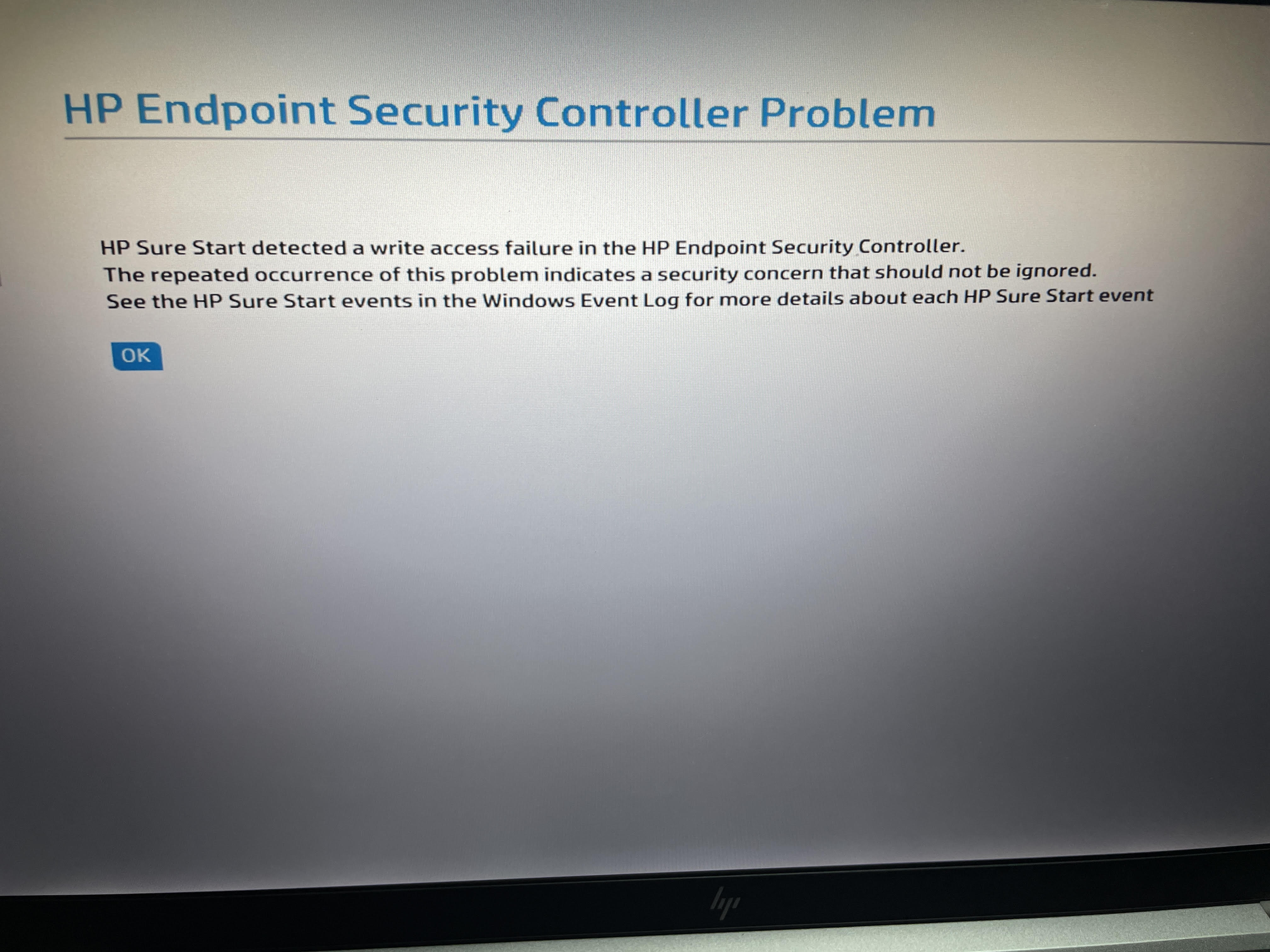 HP Endpoint Security Controller Problem & CVE202430078 RBC Business